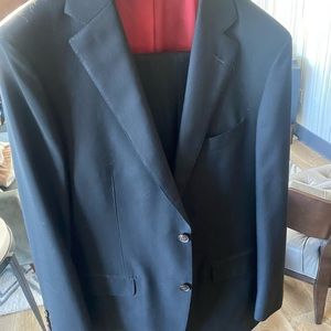 40R Suitsupply Black Sienna Suit.  2 years old. Been worn twice.